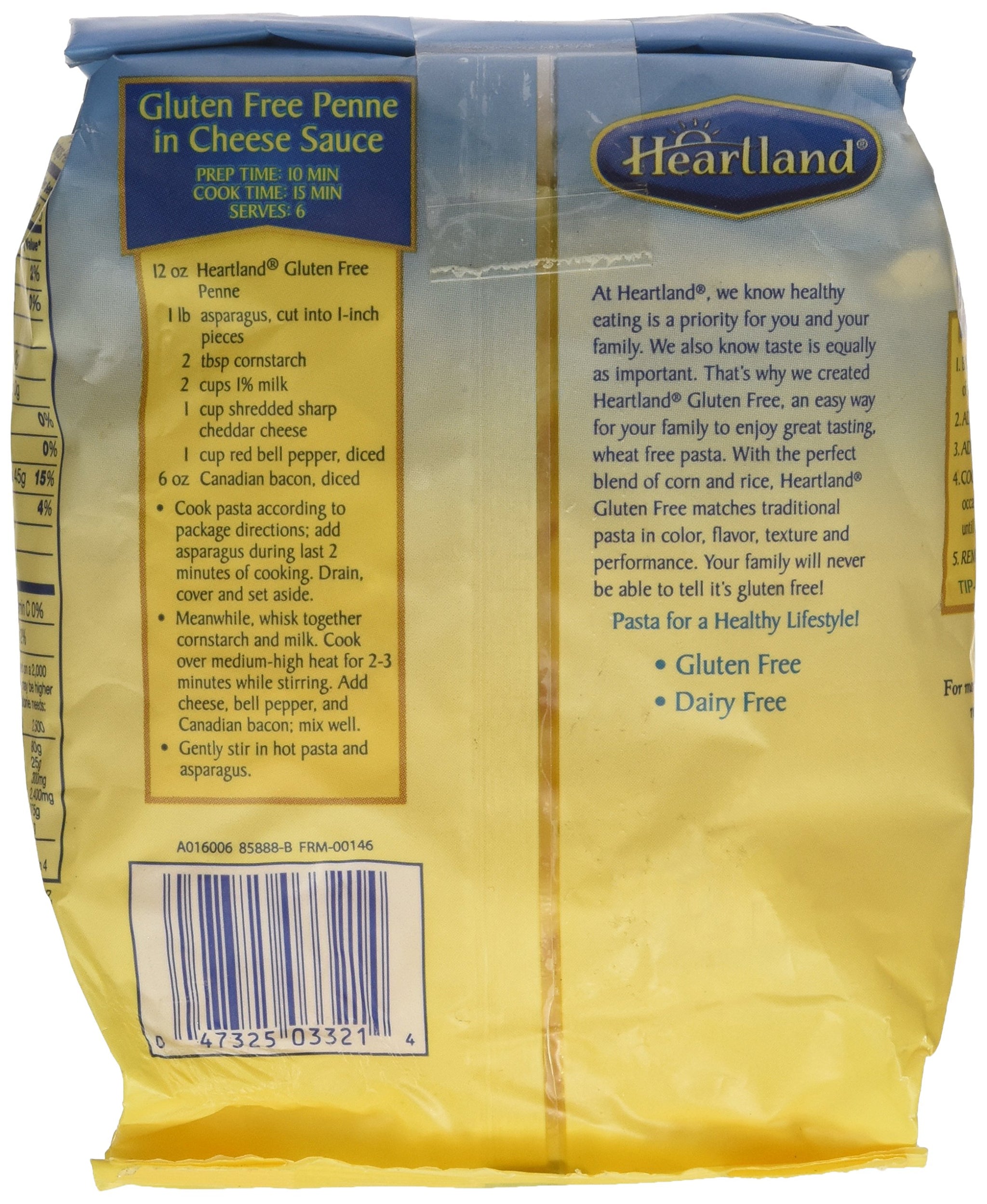 HEARTLAND Gluten & Wheat Free Penne 12 Ounce