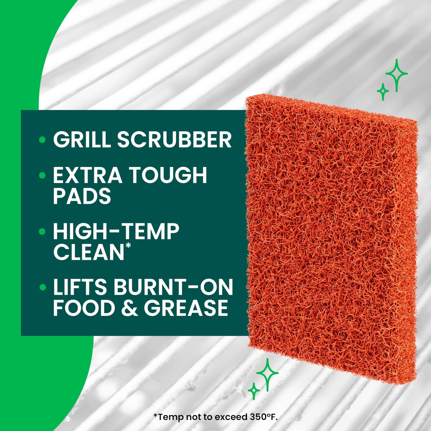 Scotch-Brite® Extra Tough Grill Scrubber Refills 2 Pack