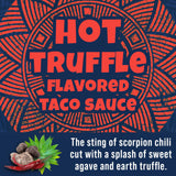 Ortega Hot Truffle Taco Sauce, Sweet and Spicy Sauce and Marinade, 8 Ounce