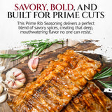 My Family's Seasoning Prime Rib - Dry Seasonings and Spices for Cooking - Savory Smoking Rubs for Roast - Perfect for Ribs Grilling - Steaks Rub Spice