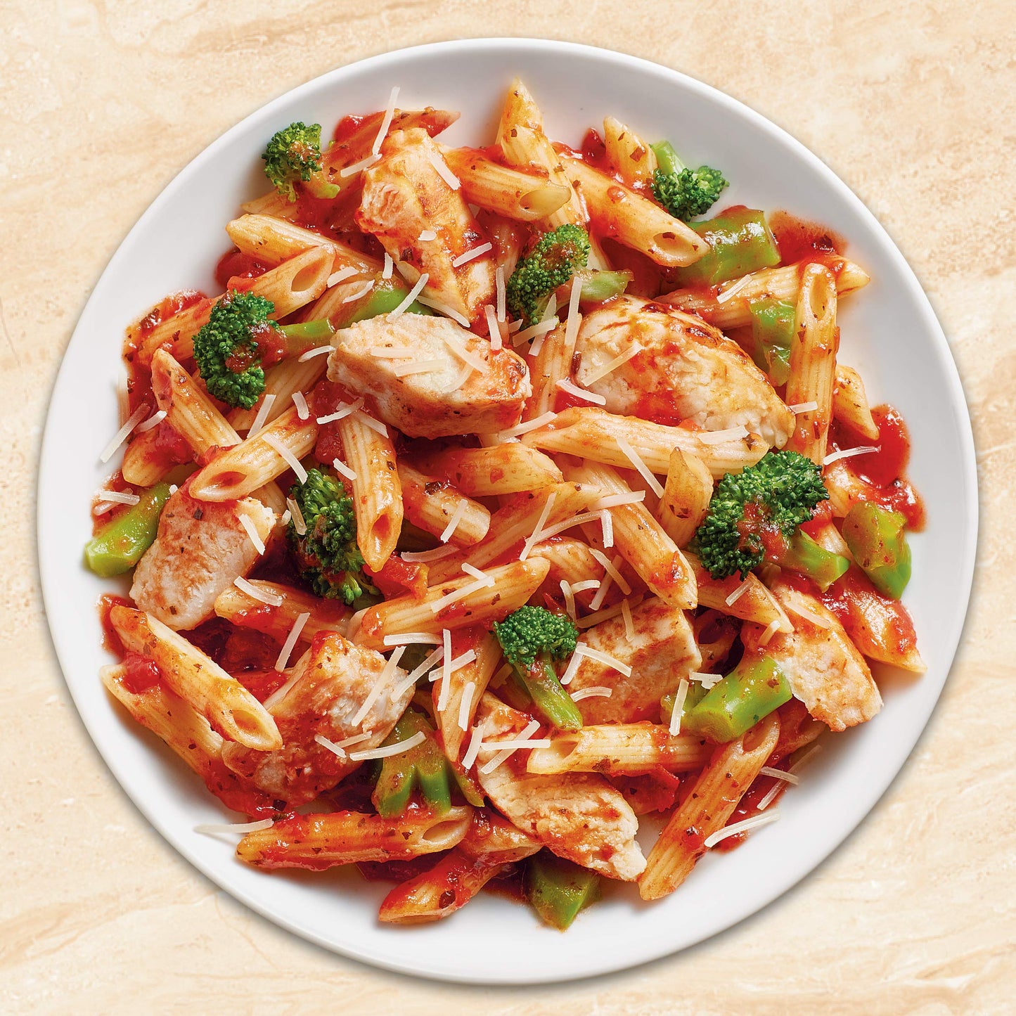 Healthy Choice Cafe Steamers Grilled Chicken Marinara with Parmesan, Convenient Microwave Meal Made With No Preservatives, Frozen Meal, 9.5 OZ Bowl