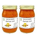 Amish Apricot Jam - Two 16 Oz Jars
