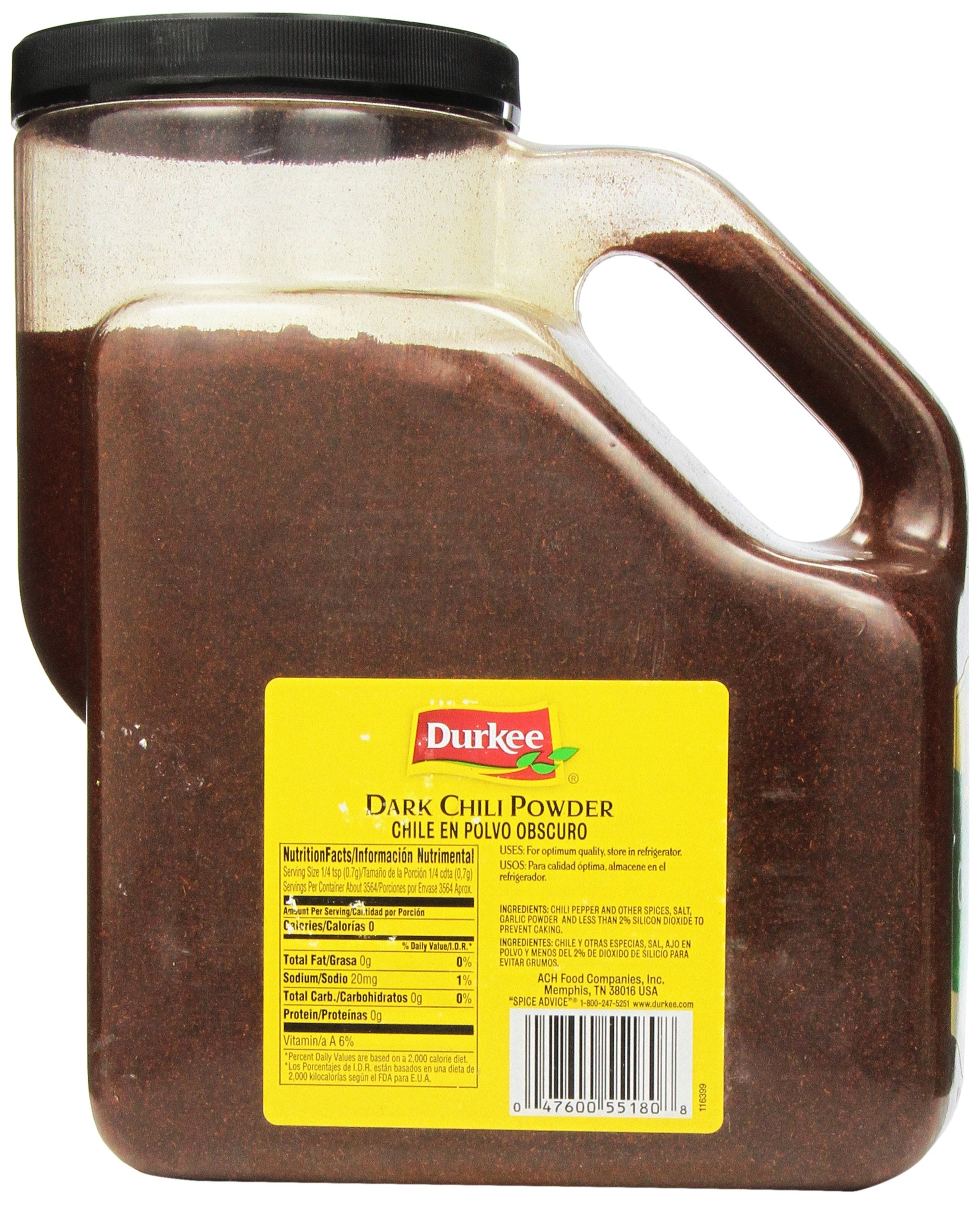 Durkee Chili Powder, Dark, 5.5-Pound