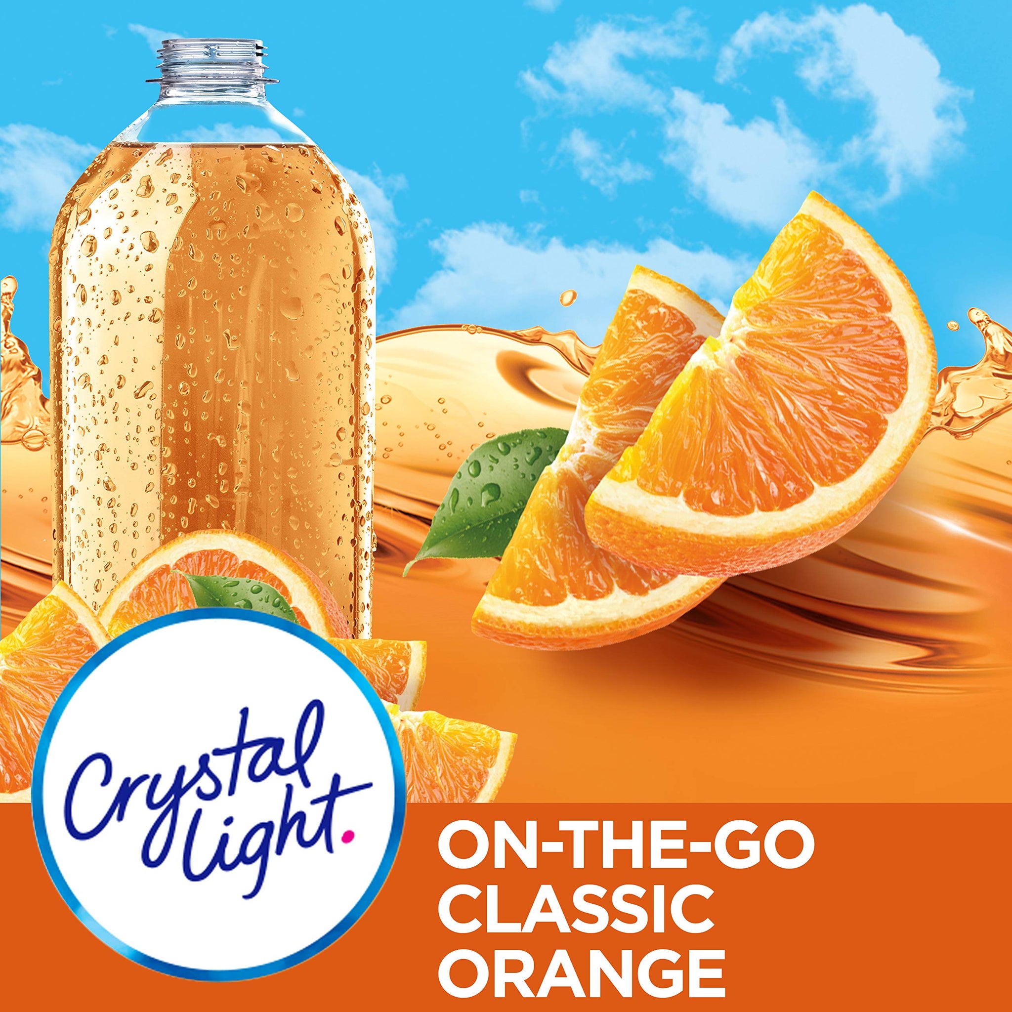 Crystal Light Classic Orange Drink Mix (10 On-the-Go Packets)