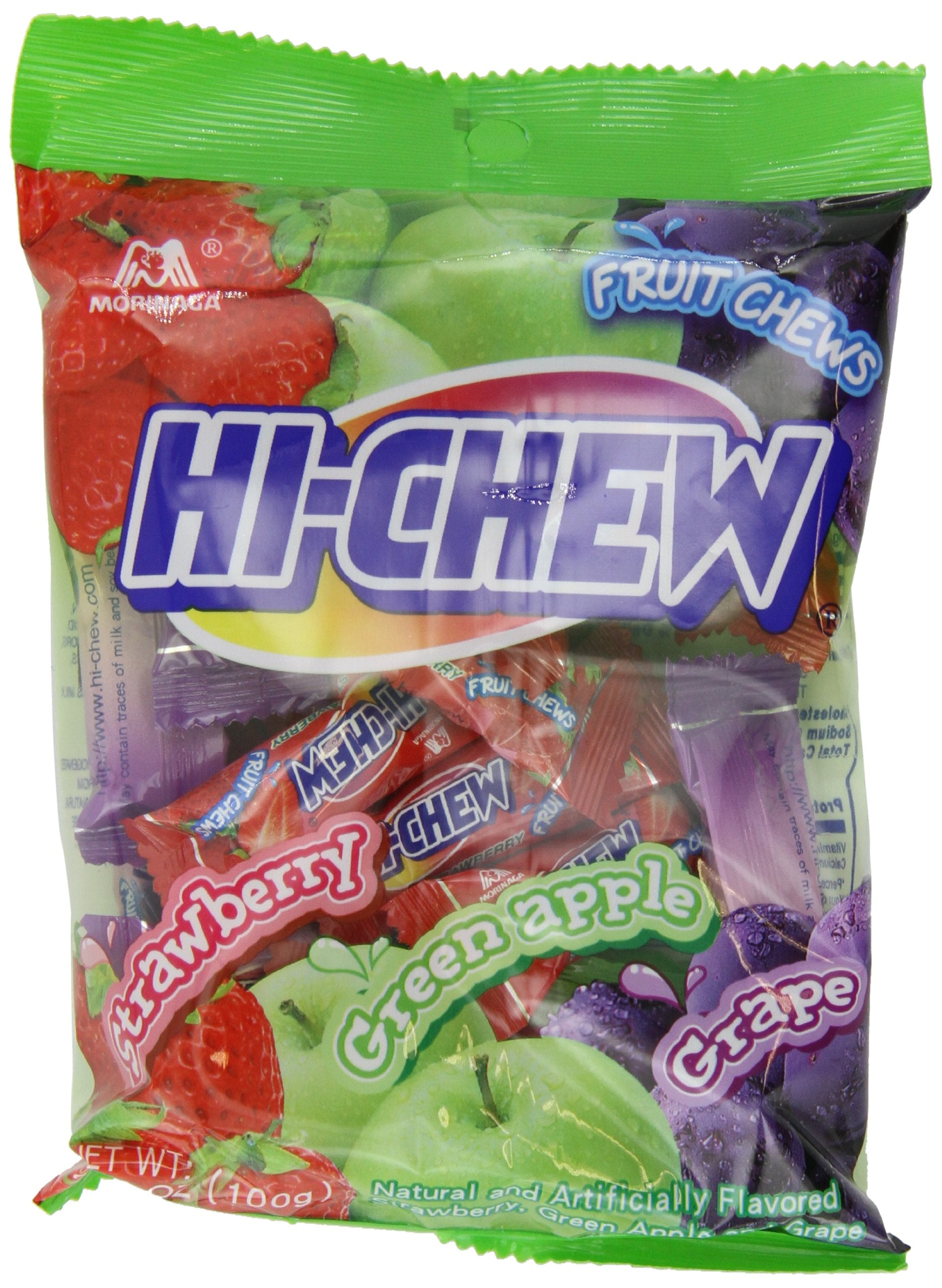 Morinaga Hi Chew Candy, Regular Mix, 3.53 Ounce (Pack of 6)