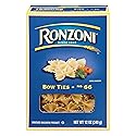 Ronzoni Bow Ties Enriched Macaroni Non GMO 12 Oz. Pack Of 3.