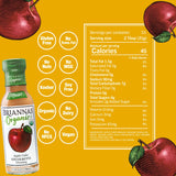 BRIANNAS - Organic Apple Cider Vinaigrette Dressing - Certified Kosher & Organic Salad Dressing made with Premium Ingredients - 10 oz. Bottle