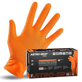 Astro Grip Powder-Free Nitrile Disposable Glove, Medium Size, Full Case (10 Boxes of 100)