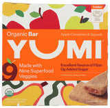 Yumi, Bars Toddler Apple Cinnamon Squash Organic, 3.7 Ounce
