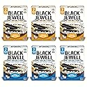 Black Jewell Gourmet Microwave Popcorn Variety Pack with Touch of Butter and Simply Sea Salt (Pack of 6)