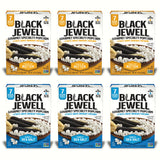 Black Jewell Gourmet Microwave Popcorn Variety Pack with Touch of Butter and Simply Sea Salt (Pack of 6)