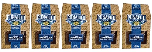 5 Box Count of Fresh Baked Punalu'u Bake Shop Shortbread Cookies (All Original)