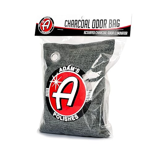 Adam's Polishes Odor Eliminator Bag 500g - Natural Premium Charcoal Air Purifying Charcoal Bag - Absorbs & Eliminates Odors for Cars, Closets