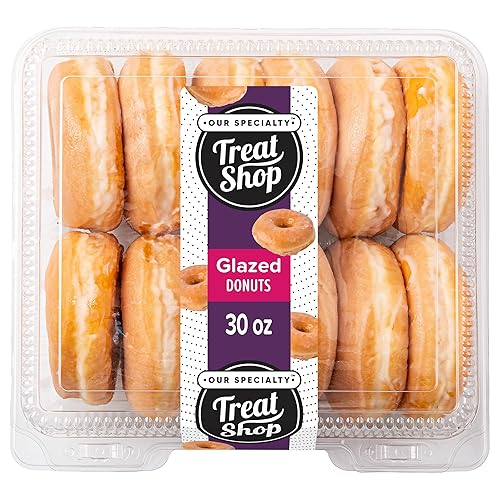 Our Specialty Treat Shop Glazed Yeast Ring Donuts, Frozen, 12ct
