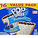 Pop-Tarts Frosted Blueberry Toaster Pastries (1 Pack) 29.3 OZ