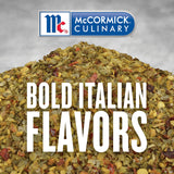 McCormick Culinary Mediterranean Spiced Sea Salt, 13 oz - One 13 Ounce Container of Mediterranean Spiced Sea Salt With Garlic, Basil, and Oregano