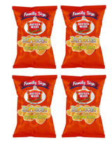 Better Made BBQ Potato Chips - Four (4) Pack - 8.5-9 oz Family Size Bags - Crispy, Crunchy, Salty Snacks Made From Fresh Potatoes - Gluten Free