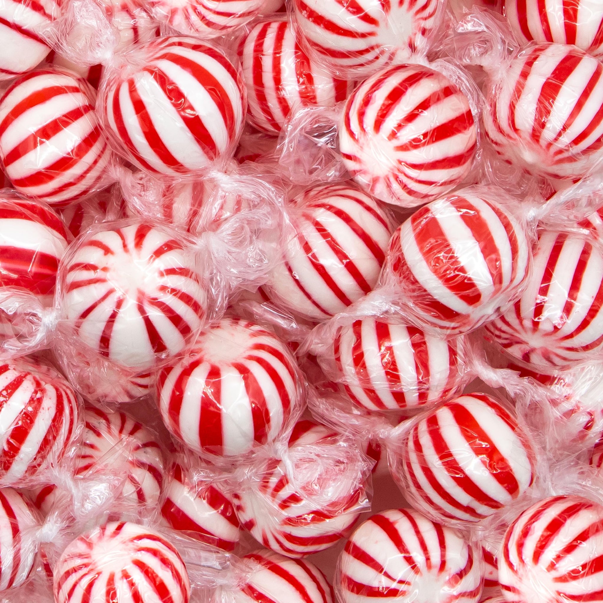 Jumbo Mint Balls 2-Pound Bag | Hard Candy with Classic Peppermint Flavor | Old Fashioned Candy for Holiday Buffets and Office Bowls | Individually