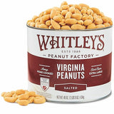 Whitley’s Salted Virginia Peanuts - Super Extra Large 'Home Cooked' Virginia Peanuts (40 Ounce Tin)
