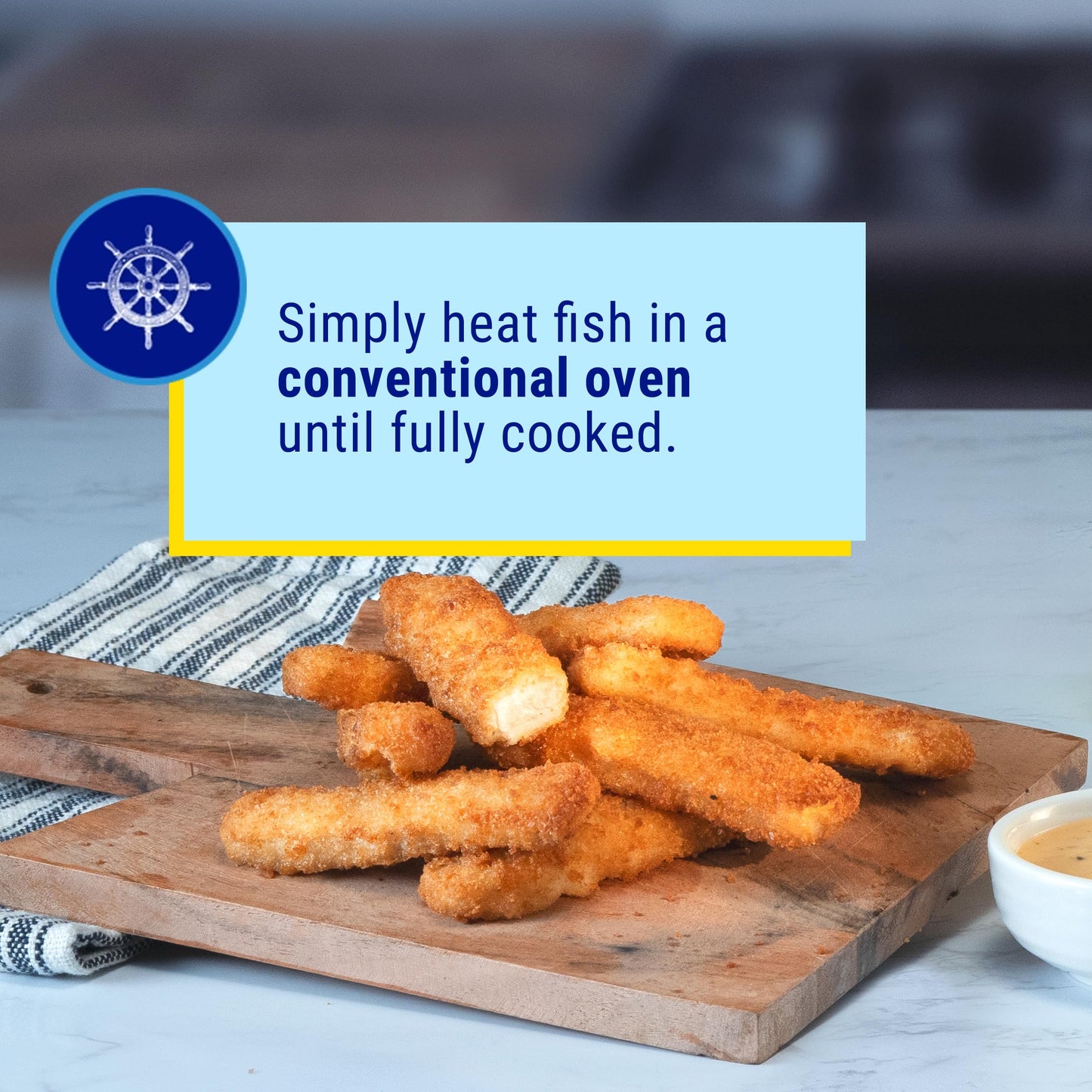 Gorton's, Crunchy Fish Stick, 11.4 oz (Frozen)