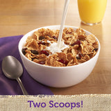 Kellogg's Raisin Bran, Breakfast Cereal, with Cranberries, Excellent Source of Fiber, 13.5 oz Box