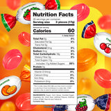 Assorted Fruit Hard Candy - 1 Pound Pack - Hard Candies Individually Wrapped - Old Fashioned Candy for Office Bowls - Strawberry, Cherry, Raspberry