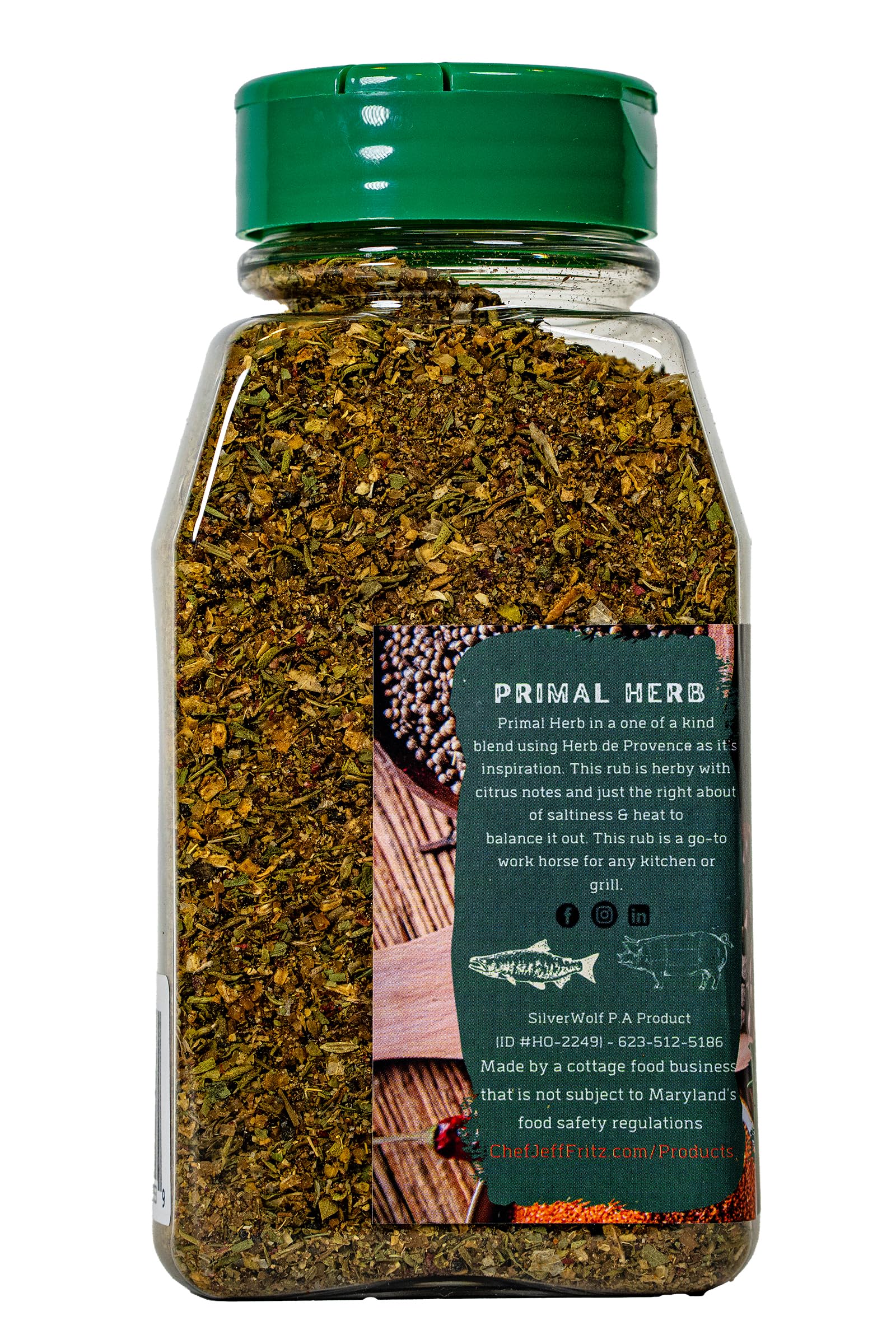 Chef Fritz Seasoning Spice: Primal Herb Spice