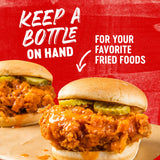 Frank's RedHot Burger Sauce, Squeeze Bottle, Creamy, Tangy Blend of Dill Pickle Juice, Mayo, and Frank’s RedHot Heat for Burgers & More, 12 fl oz