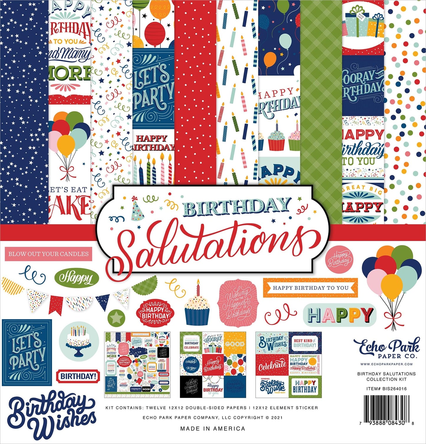 Birthday Salutations Collection Kit