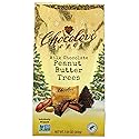 Chocolove Milk Chocolate Peanut Butter Tree Shaped Bites, 7.05 OZ