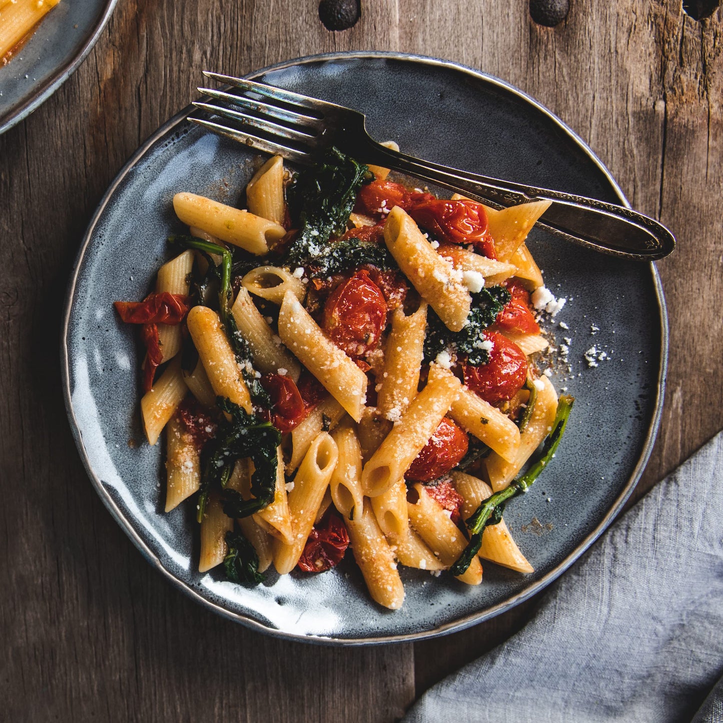 Bionaturae Penne Rigate Pasta Noodles - Durum Semolina Pasta, Kosher, High Protein, Non-GMO Verified, USDA Certified, Durum Semolina Fusilli, Fusilli