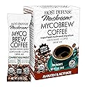 Host Defense MycoBrew Coffee - Instant Drink Mix - Includes Lion's Mushroom - Drink Mix with 100% Arabica Instant Coffee - Awaken and Activate, 10