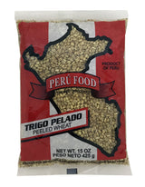Peru Food Trigo Pelado Peeled Wheat 15 Oz.