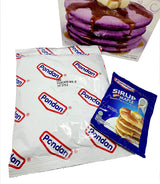 Pondan Ube Pancake Mix with Maple Flavored Syrup Set 8.818 Oz. (250 g) X 2 with Mini Stainless Steel Wire Whisk (3-Pc Set)