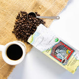 Raven’s Brew Coffee Bold Organic Coffee Dark Roast Whole Bean - Deadman's Reach 12oz