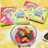 WARHEADS Ooze Chewz - Chewy Bite-Size Candy with Sour Filling - Mango, Strawberry, Green Apple, Black Cherry, Watermelon & Blue Raspberry Flavors