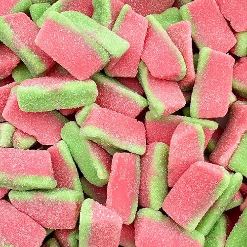 Watermelon Wedges | 2-Pound Pack | Gummy Candy, Sour and Sweet