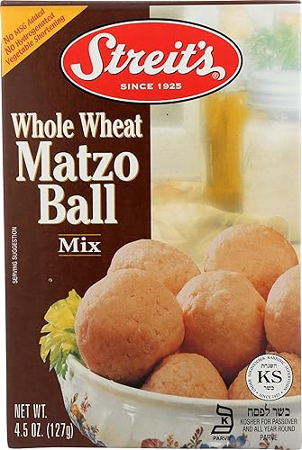 Streits, Mix Matzo Ball Whole Wheat And Soup, 4.5 Ounce
