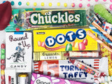 RETRO CANDY YUM ~ 1946 80th Birthday Gift Box of Nostalgic Retro Candy from Childhood for 80 Year Old Man or Woman Born 1946