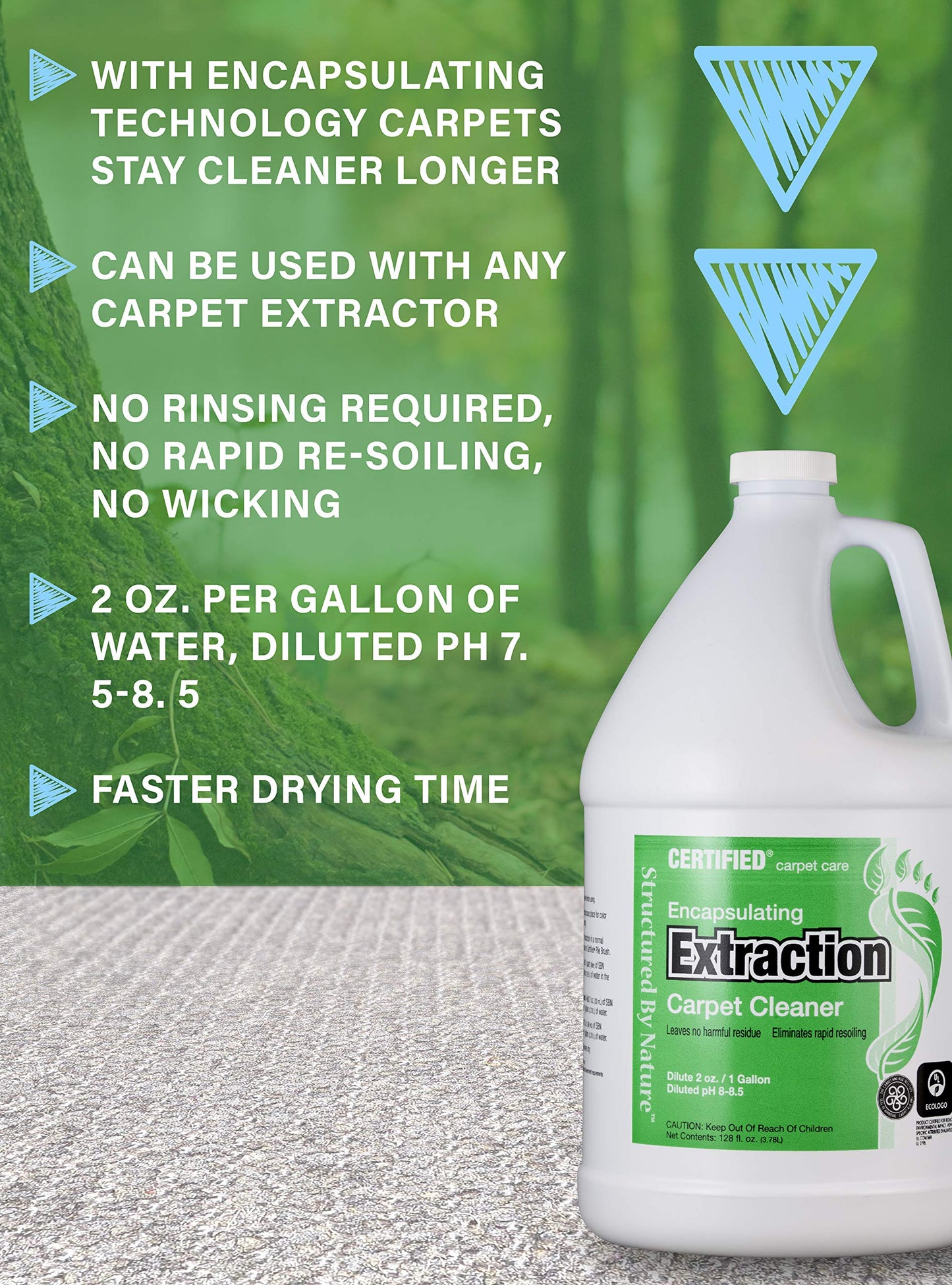 Structured by Nature Encapsulating Extraction Cleaner, Fresh