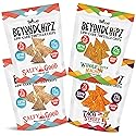 BeyondChipz Low Carb Tortilla Chips, Nacho Supreme Party Pack, Keto Friendly, Gluten Free, 5.3oz Bag, Pack of 4