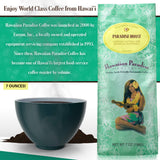 Hawaiian Paradise Coffee Medium Roast (7 OZ) World Class Premium Flavored Grounds Gourmet | Signature Brewed Made From the Finest Beans| Farm Fresh