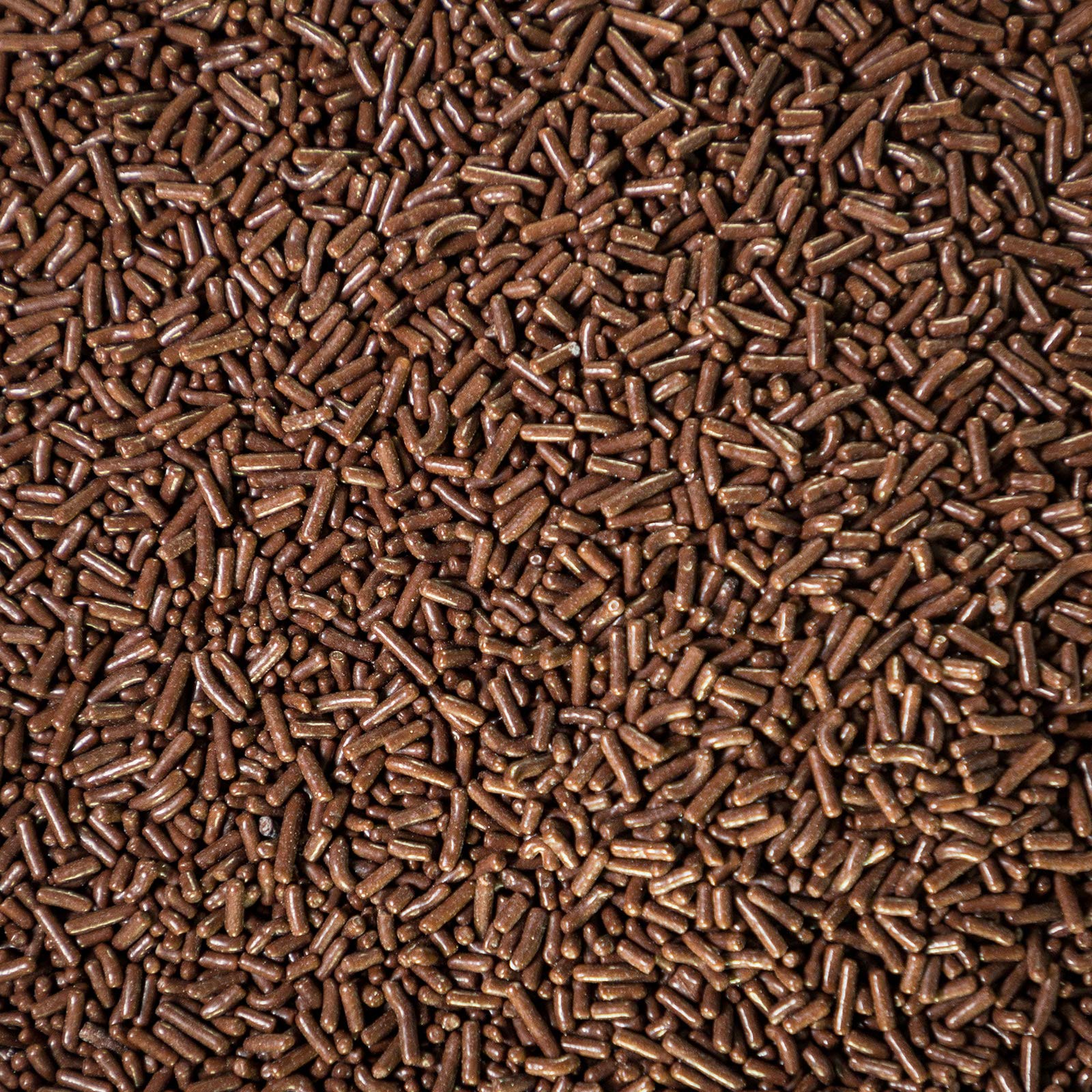 100% NATURAL CHOCOLATE SPRINKLES. Gluten Free. Dairy Free. Egg Free. Soy Free. Nuts Free. Vegan. HKC. Lactose Free. Bulk- 1.5 LBS. Resealable