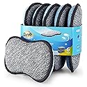 Multi-Purpose Sponges Kitchen by Scrub-it - Non-Scratch Microfiber sponges for Cleaning, Along with Heavy Duty Scrubbing Power - Reusable Dish Sponge