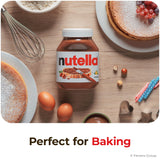 Nutella Hazelnut Spread with Cocoa, Creamy Hazelnut Spread, Breakfast Favorite, Bulk 120 Packs, 0.52 individual oz