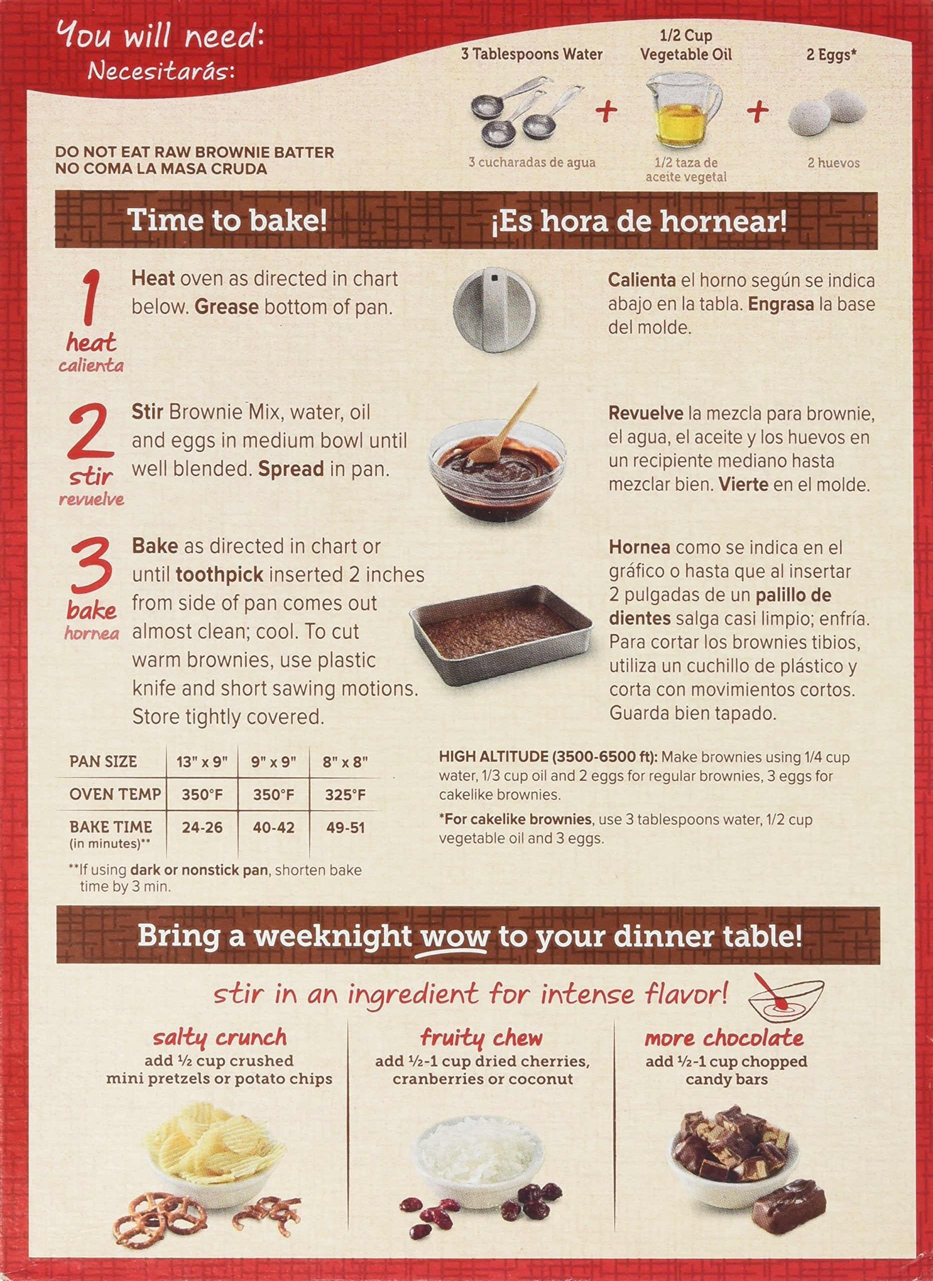 Betty Crocker Milk Chocolate Brownie Mix 18.4oz. (Pack of 4 Boxes)