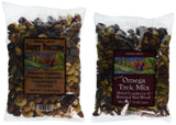 Trader Joe's Trail Mix Bundle: Happy Trekking and Omega Trek Mix with Fortified Cranberries