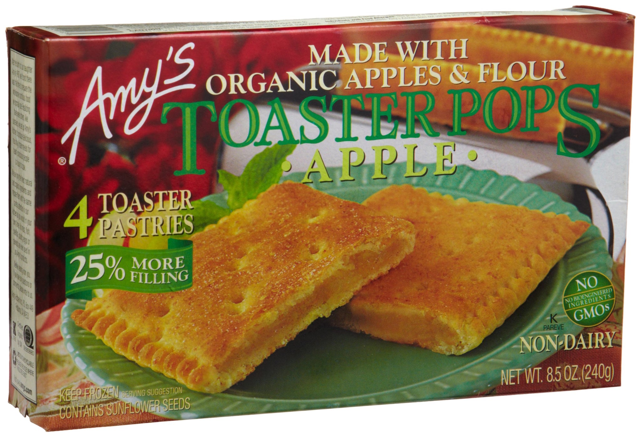 Amy's Apple Toaster Pop, 8.5 oz (Frozen)