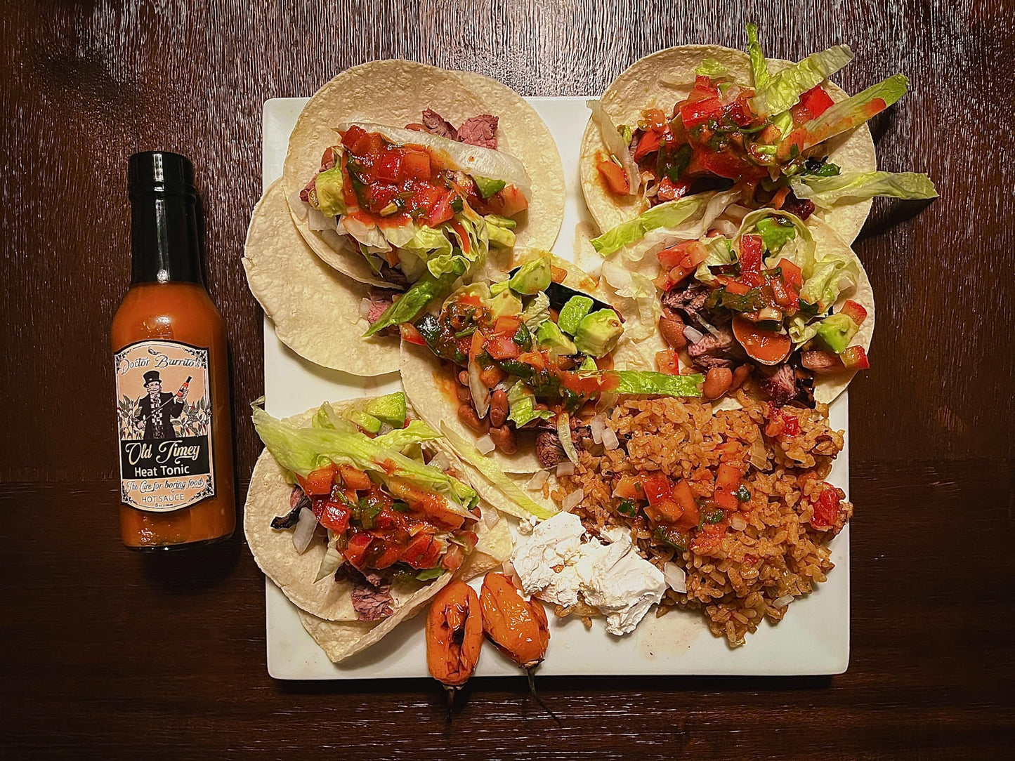 Doctor Burrito's Old Timey Heat Tonic Hot Sauce