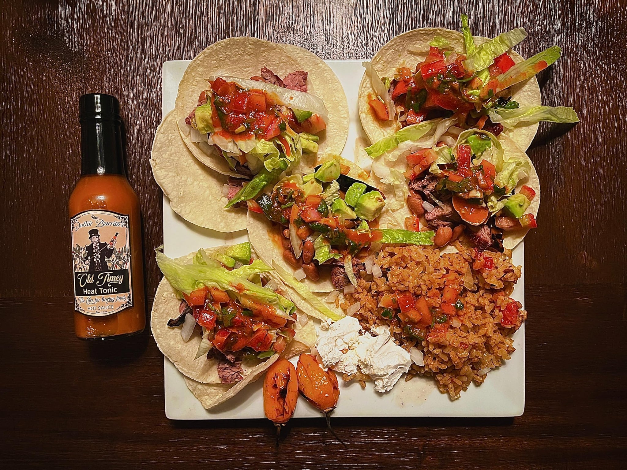 Doctor Burrito's Old Timey Heat Tonic Hot Sauce